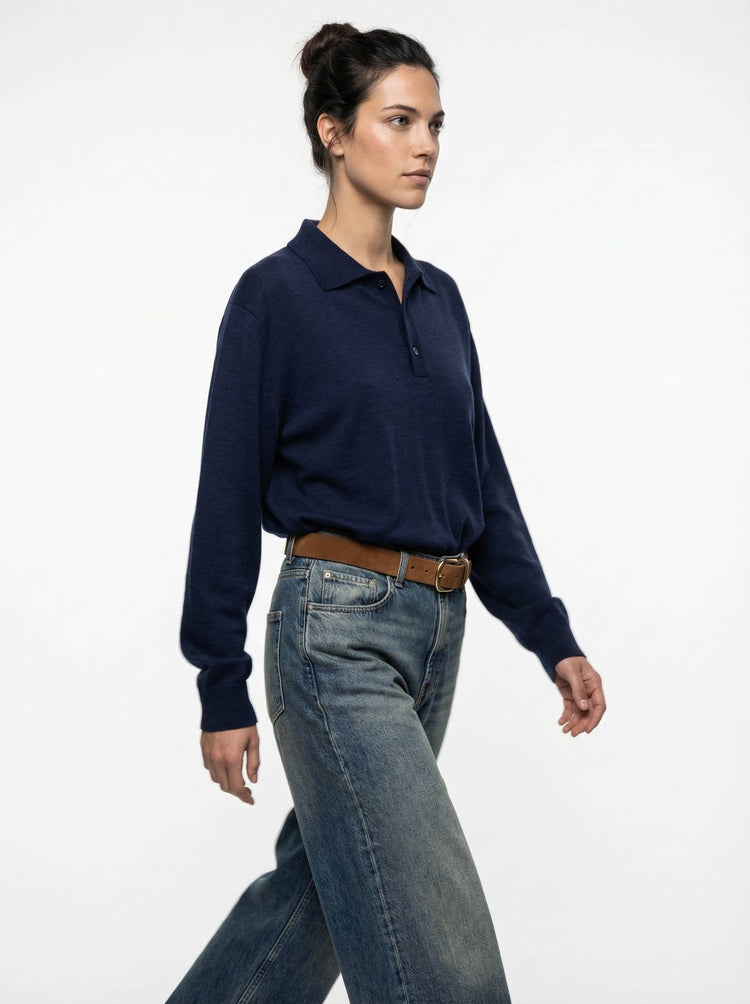 The Everyday Long Sleeve Polo