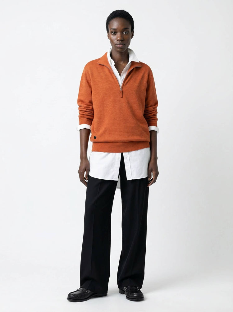 The Knitted Quarter Zip