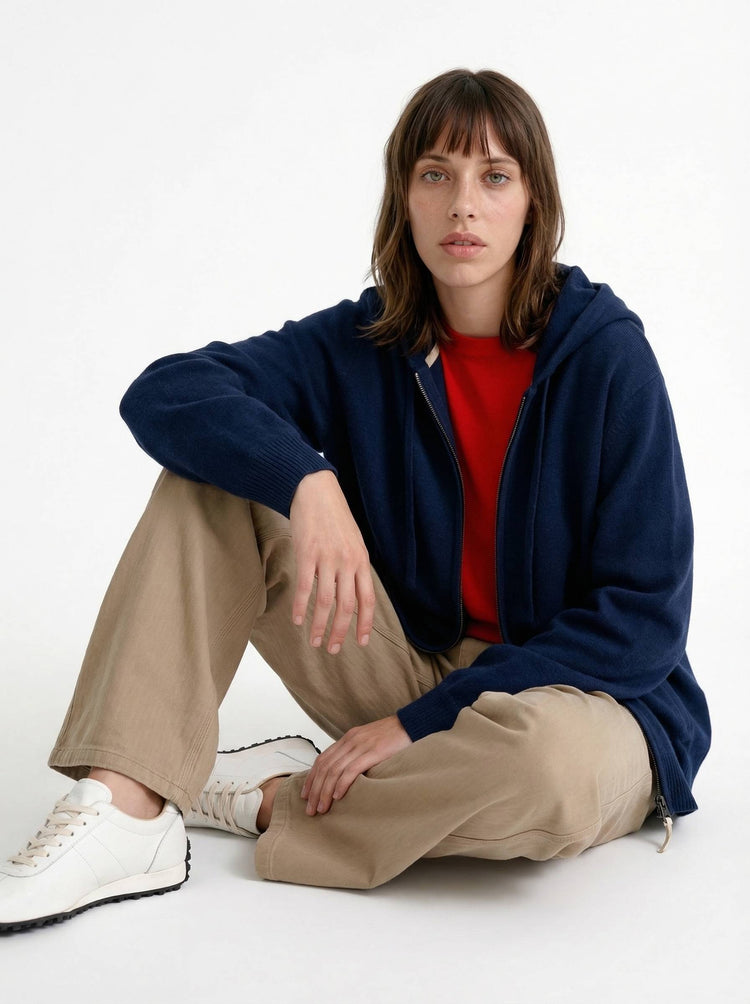 The Signature Merino Zip Hoodie