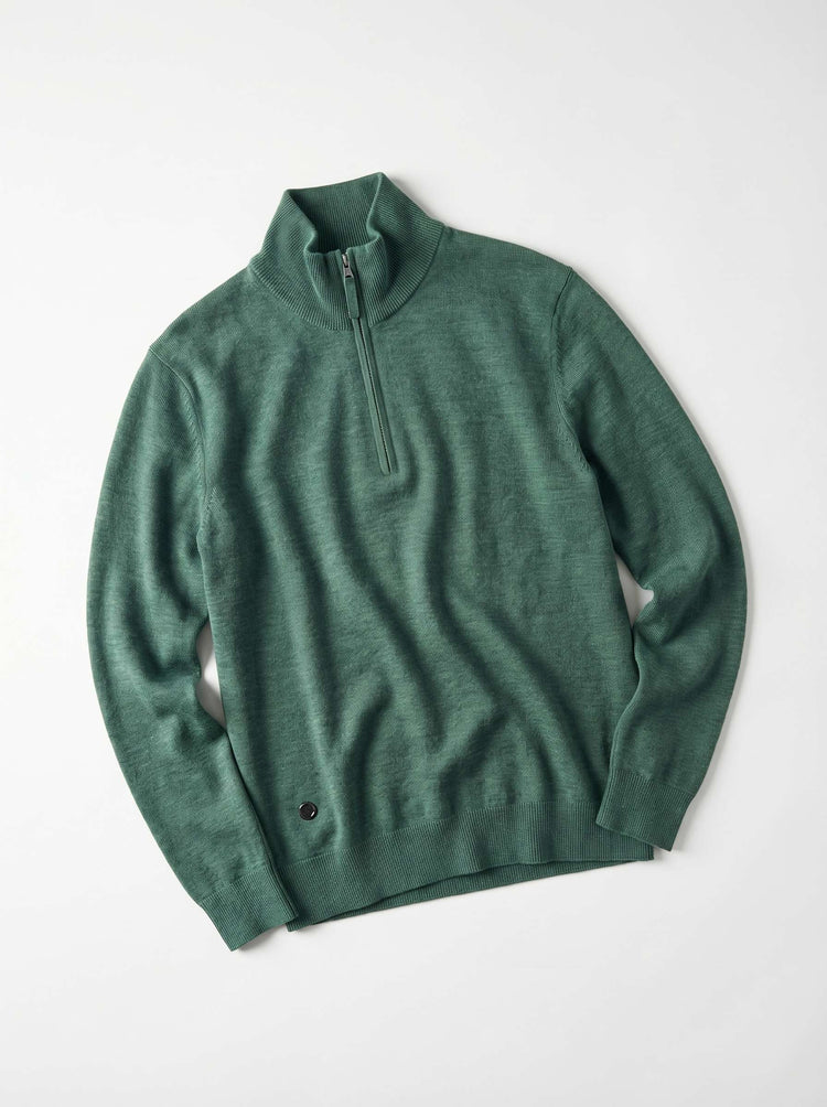 The Knitted Quarter Zip