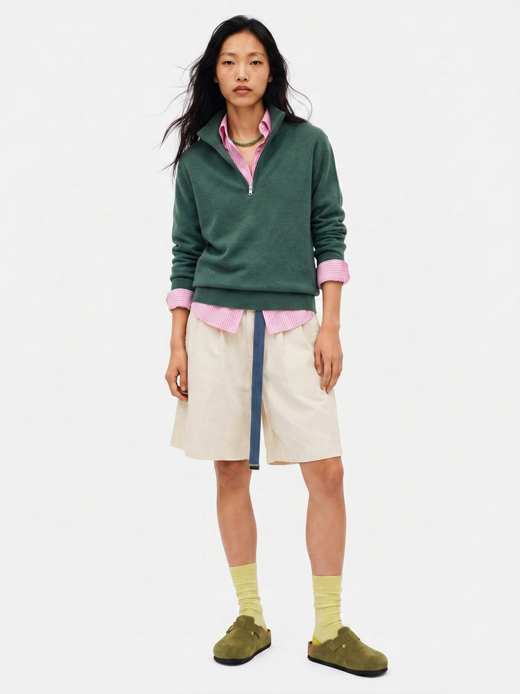 The Knitted Quarter Zip