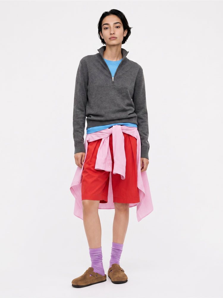 The Knitted Quarter Zip