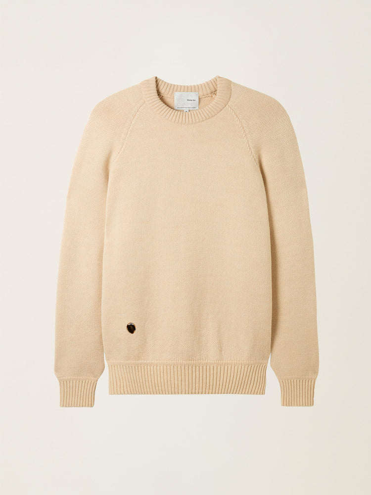 The Original Crewneck Almond White Image