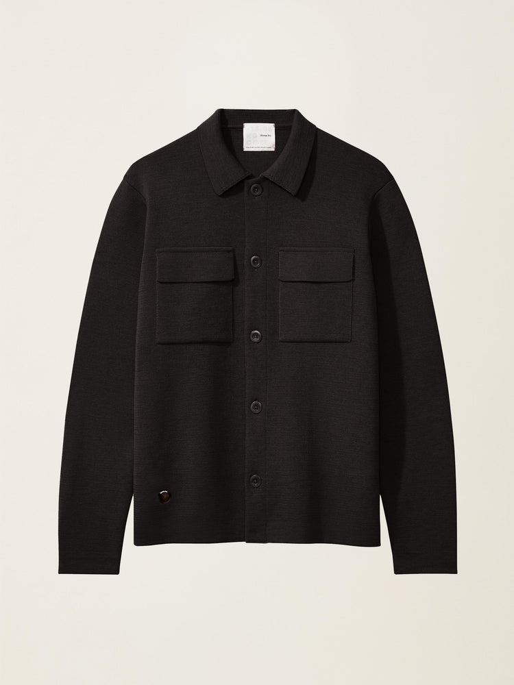 The Over Shirt Anthracite Black Image
