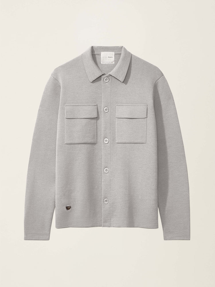 The Over Shirt Moon Grey Image
