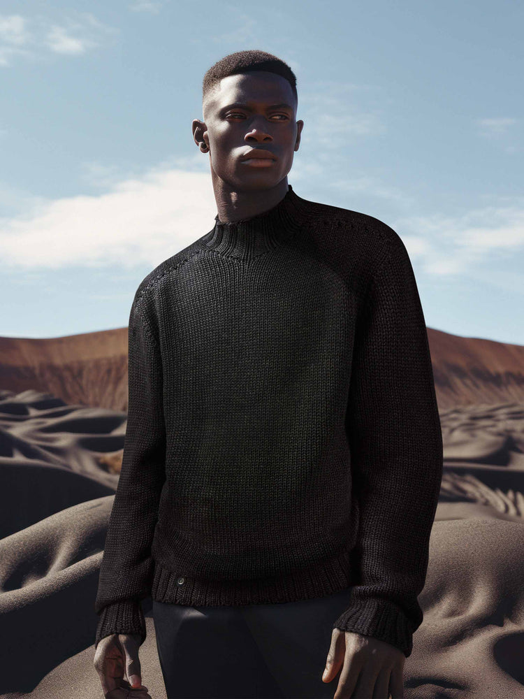 The High Neck Anthracite Black Image