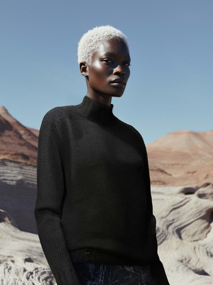 The High Neck Anthracite Black Image