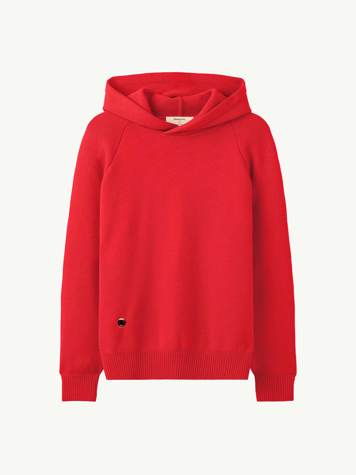 The Knitted Hoodie Poppy Red Image