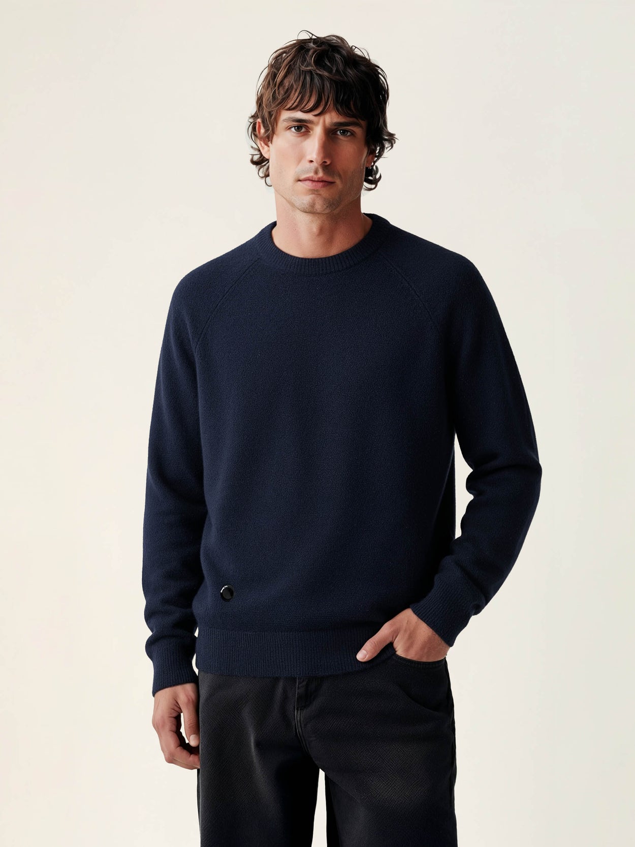 The Original Crewneck Pacific Blue Male Image