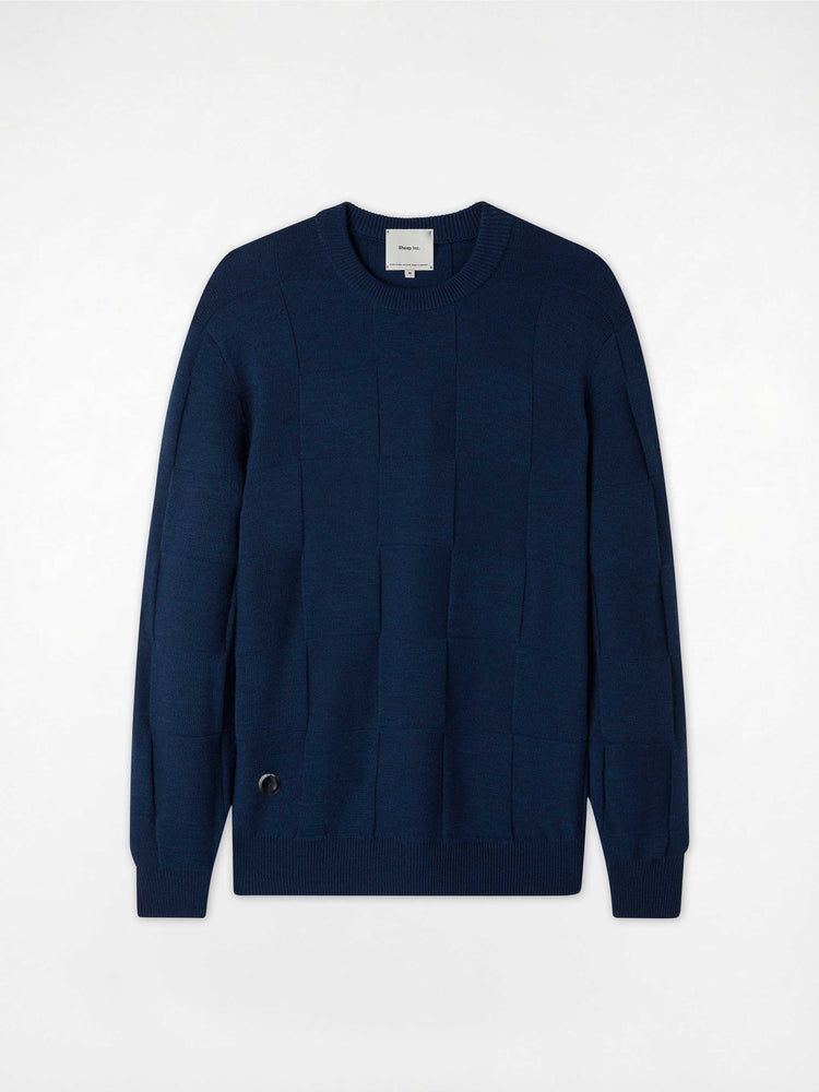 The Textured Crewneck