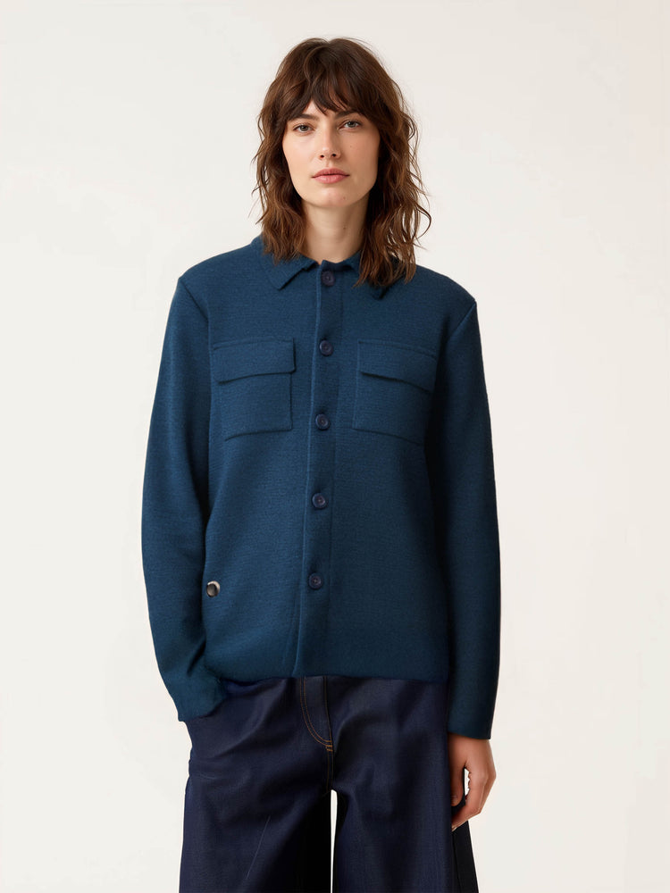 The Over Shirt Atlantic Blue Image