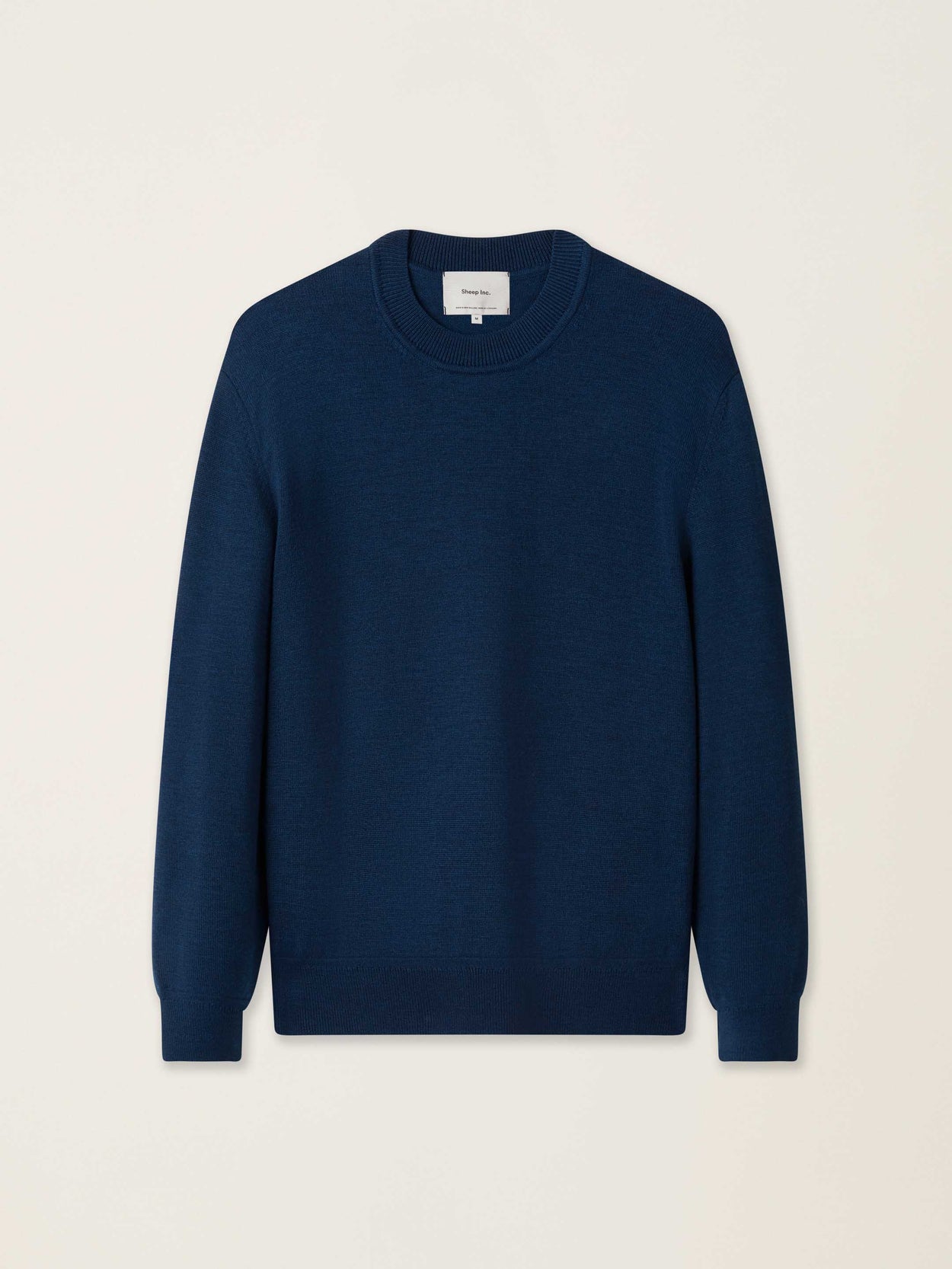 The Women's Fine Knit Crewneck Tasman Blue Image