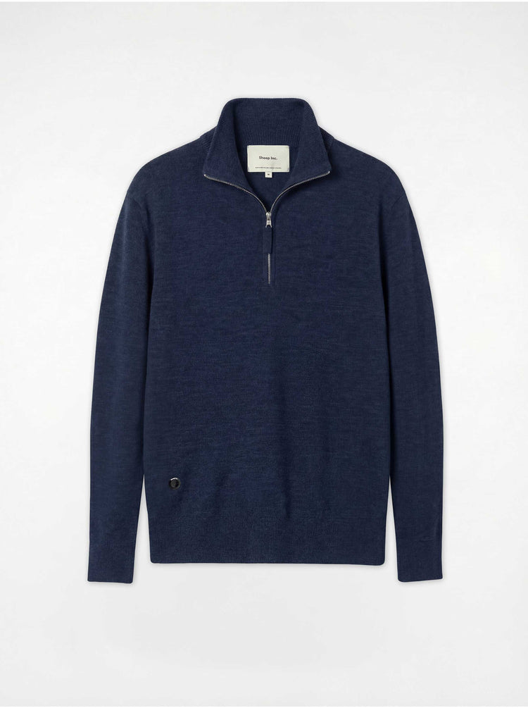 The Knitted Quarter Zip