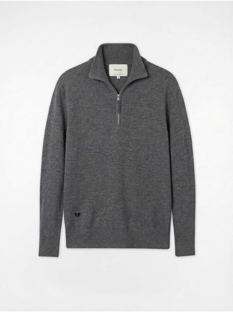 The Knitted Quarter Zip