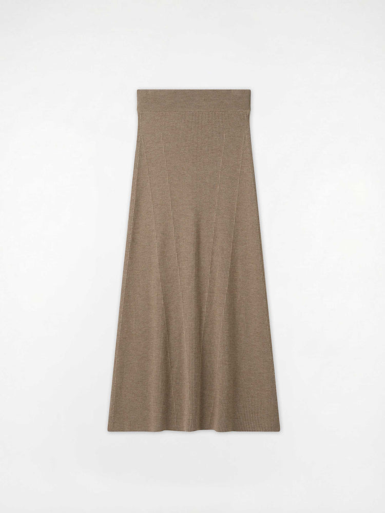 The Ribbed Knitted Skirt