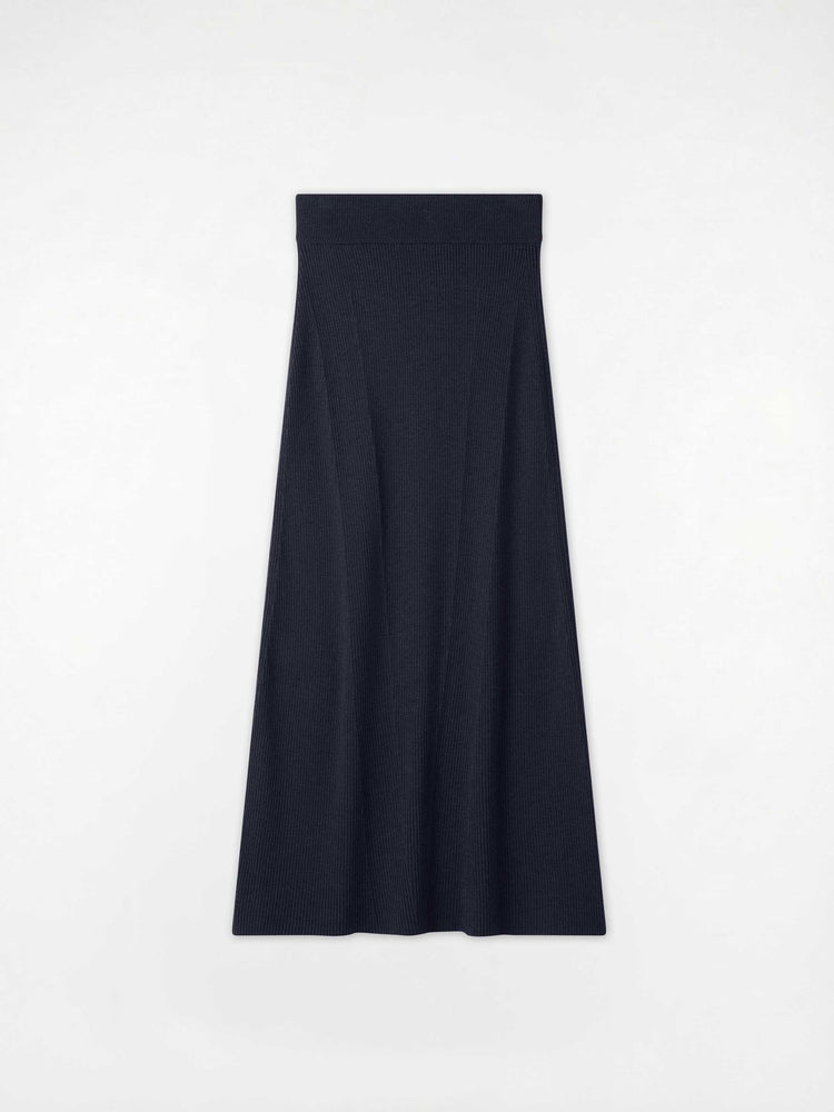 The Ribbed Knitted Skirt