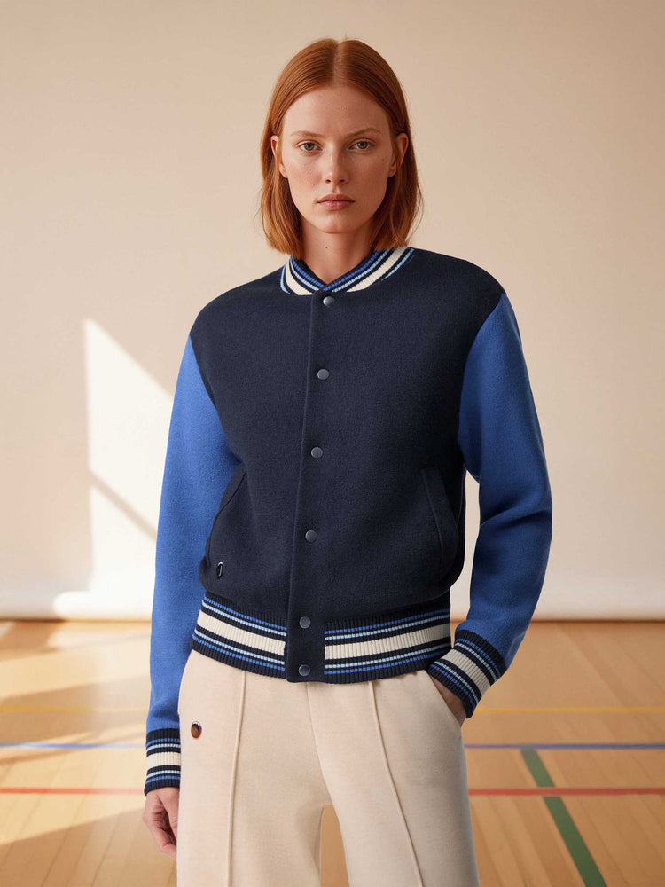 The Varsity Jacket Pacific Blue Image
