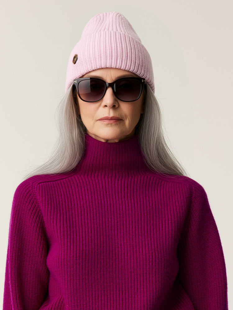 The Iconic Beanie Candyfloss Pink Image