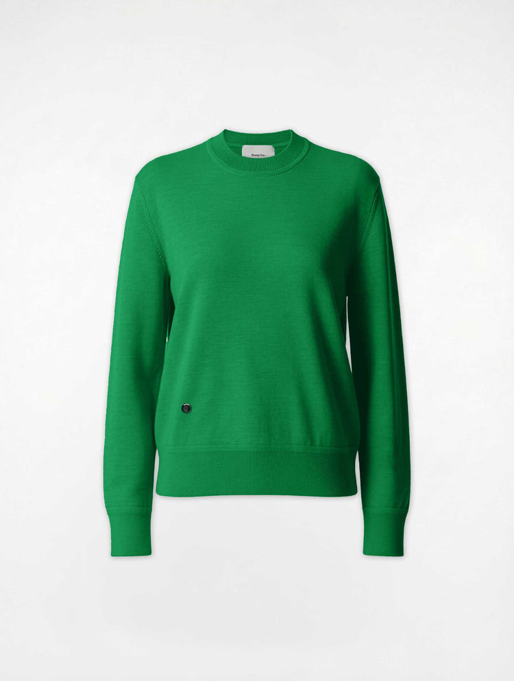 The Boxy Knitted Crewneck