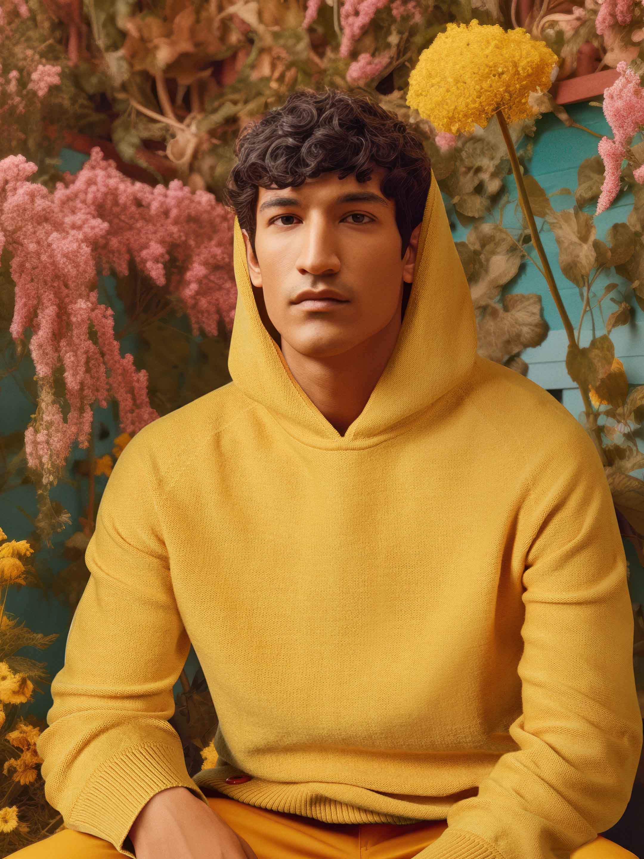 The Hoodie Sunflower Yellow Sheep Inc
