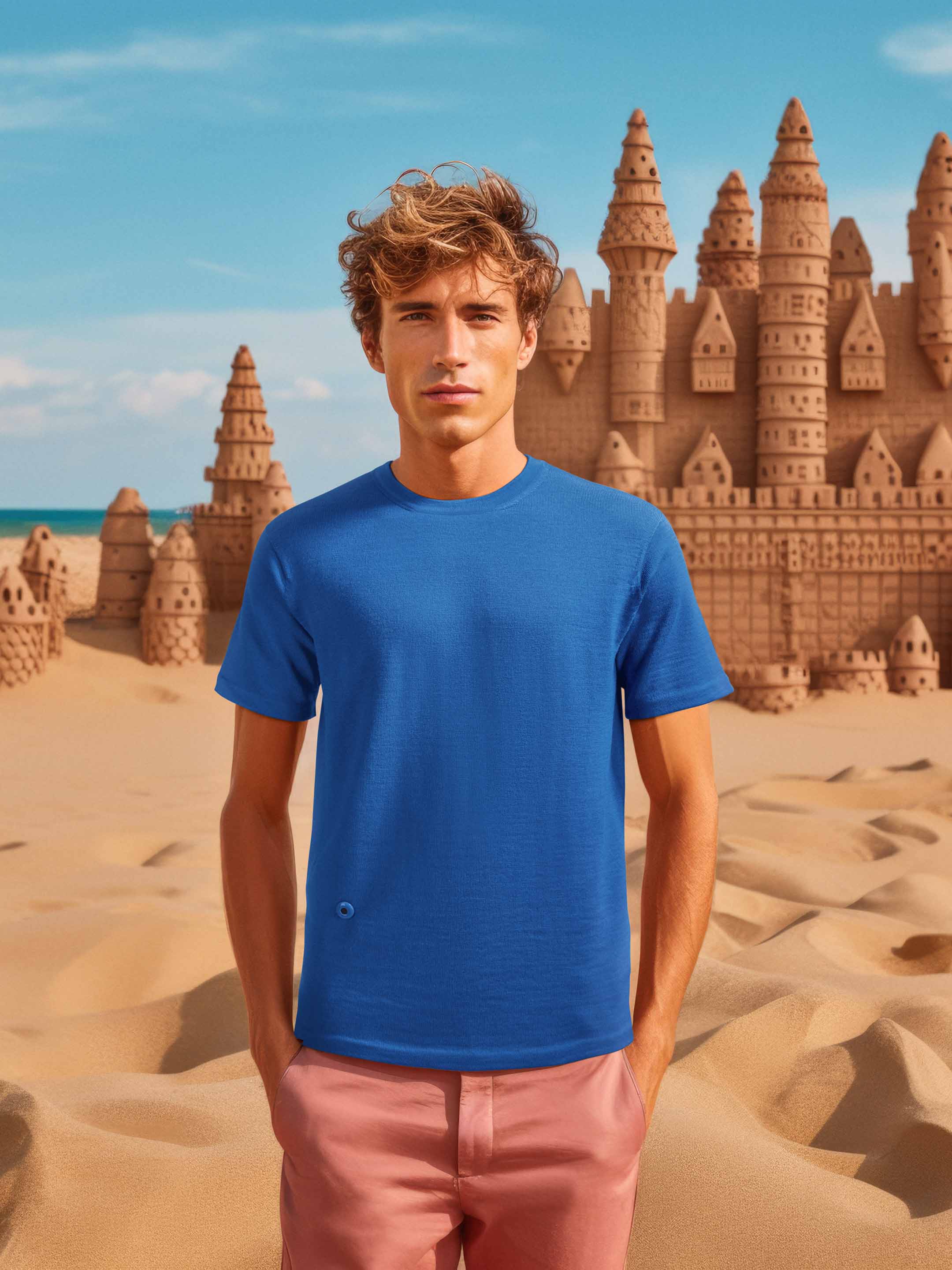 Everyday Seamless T-shirt Mid Sleeve Desert Sand