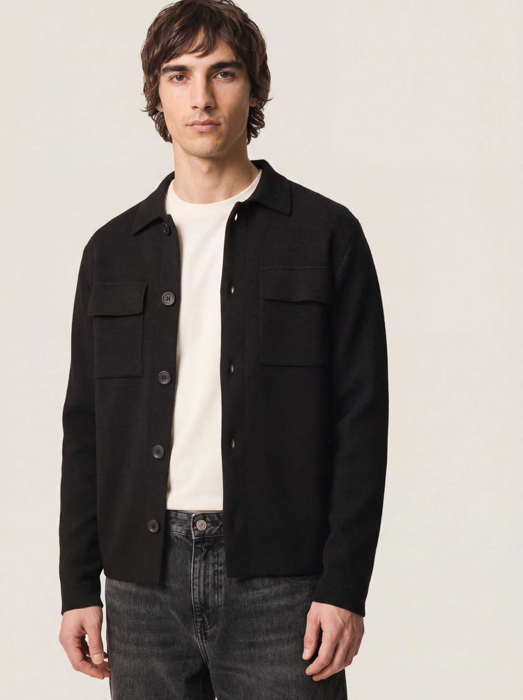 The Over Shirt Anthracite Black Image