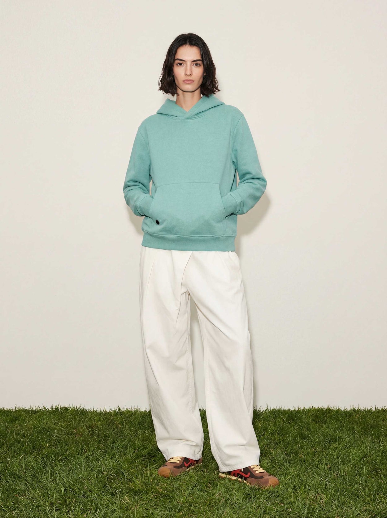 The Fibregen Hoodie Mineral Sea Female Image