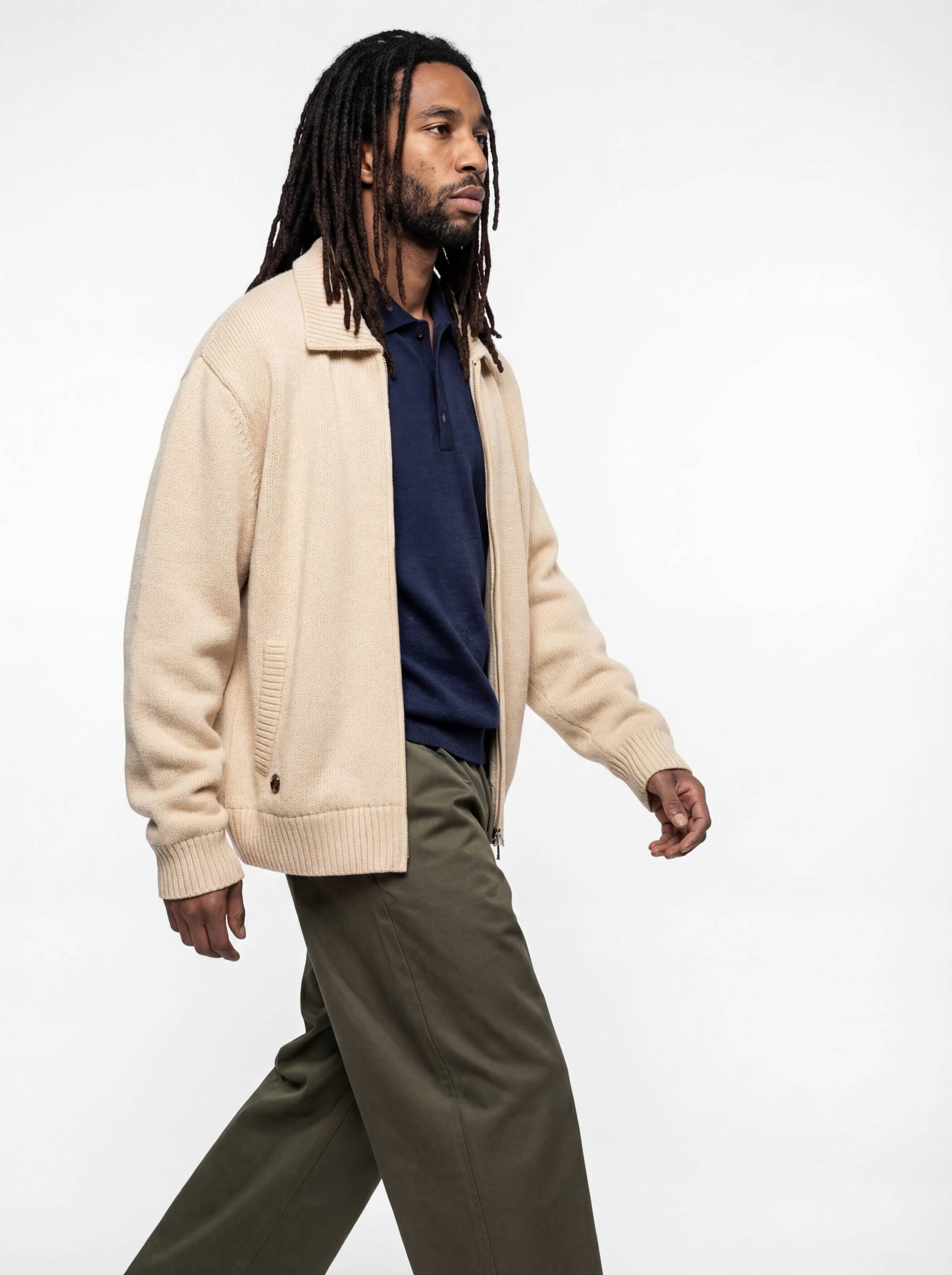Men's Knitted Bomber – Sheep Inc