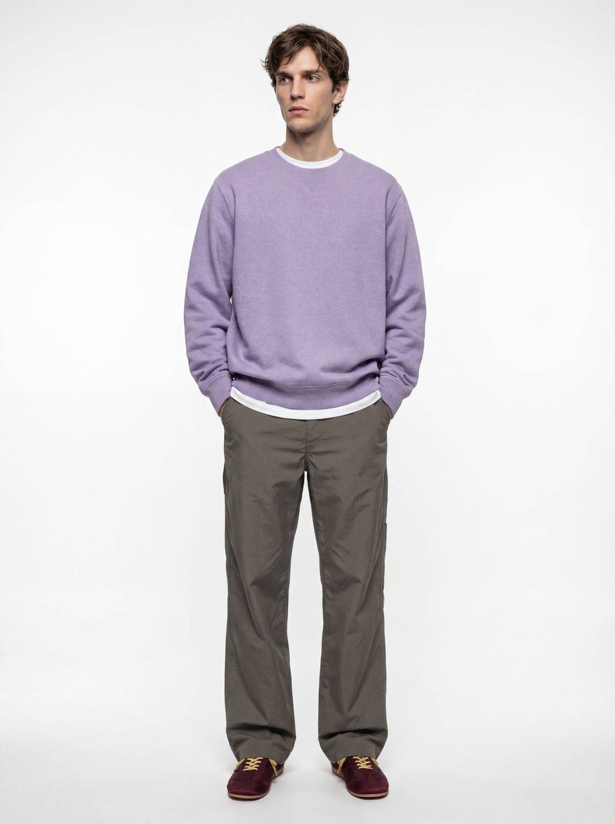 The Fibregen Sweatshirt Lavender Haze Male Image