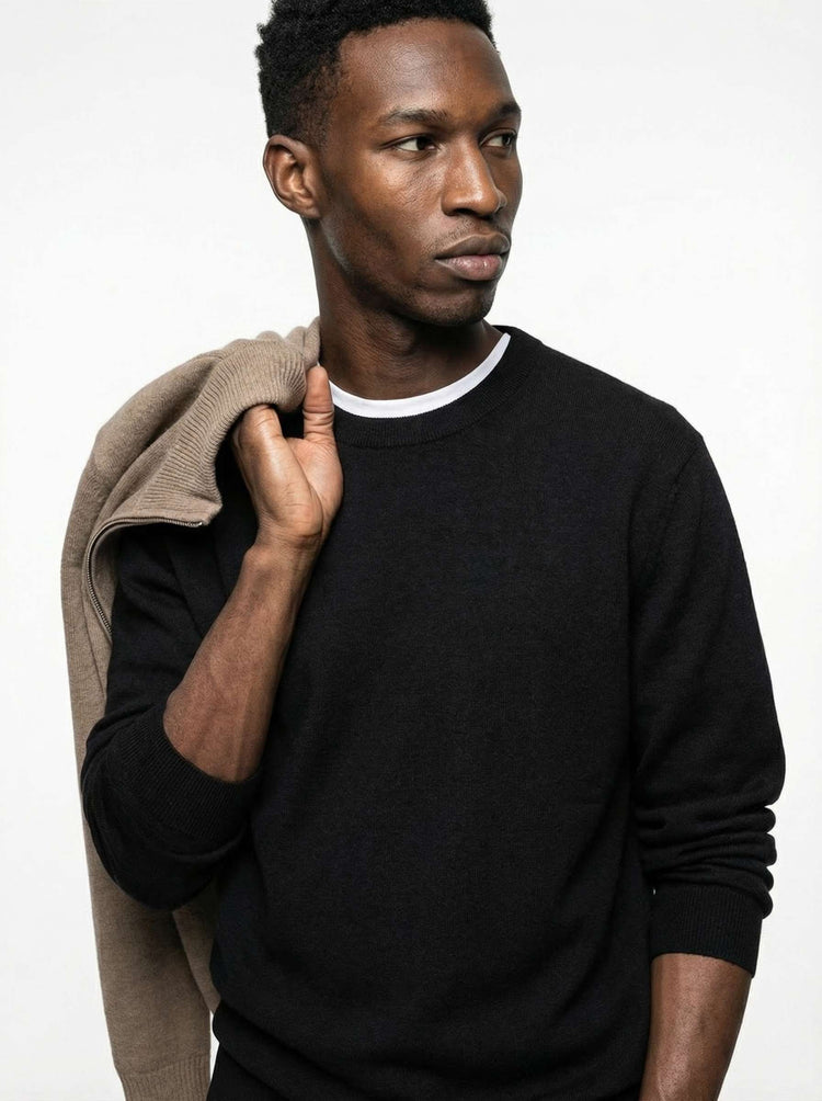 The Fine Knit Crewneck