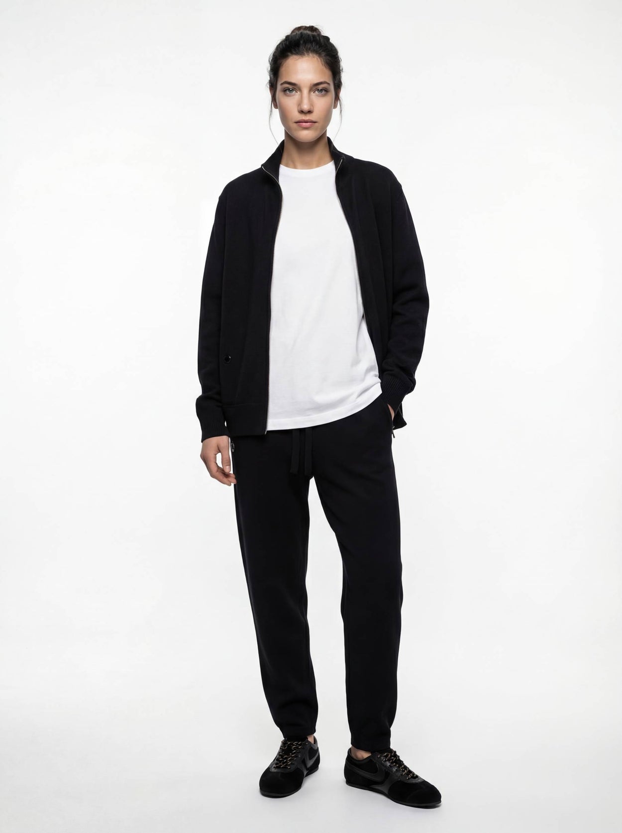 The Flow Jogger Anthracite Black Female Image