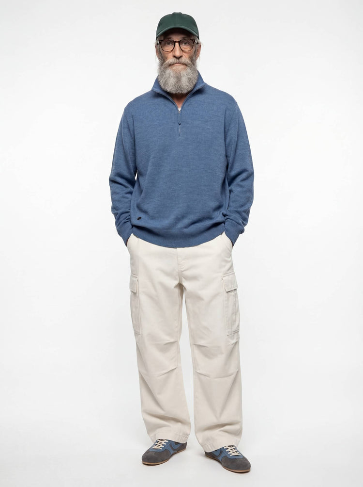 The Knitted Quarter Zip