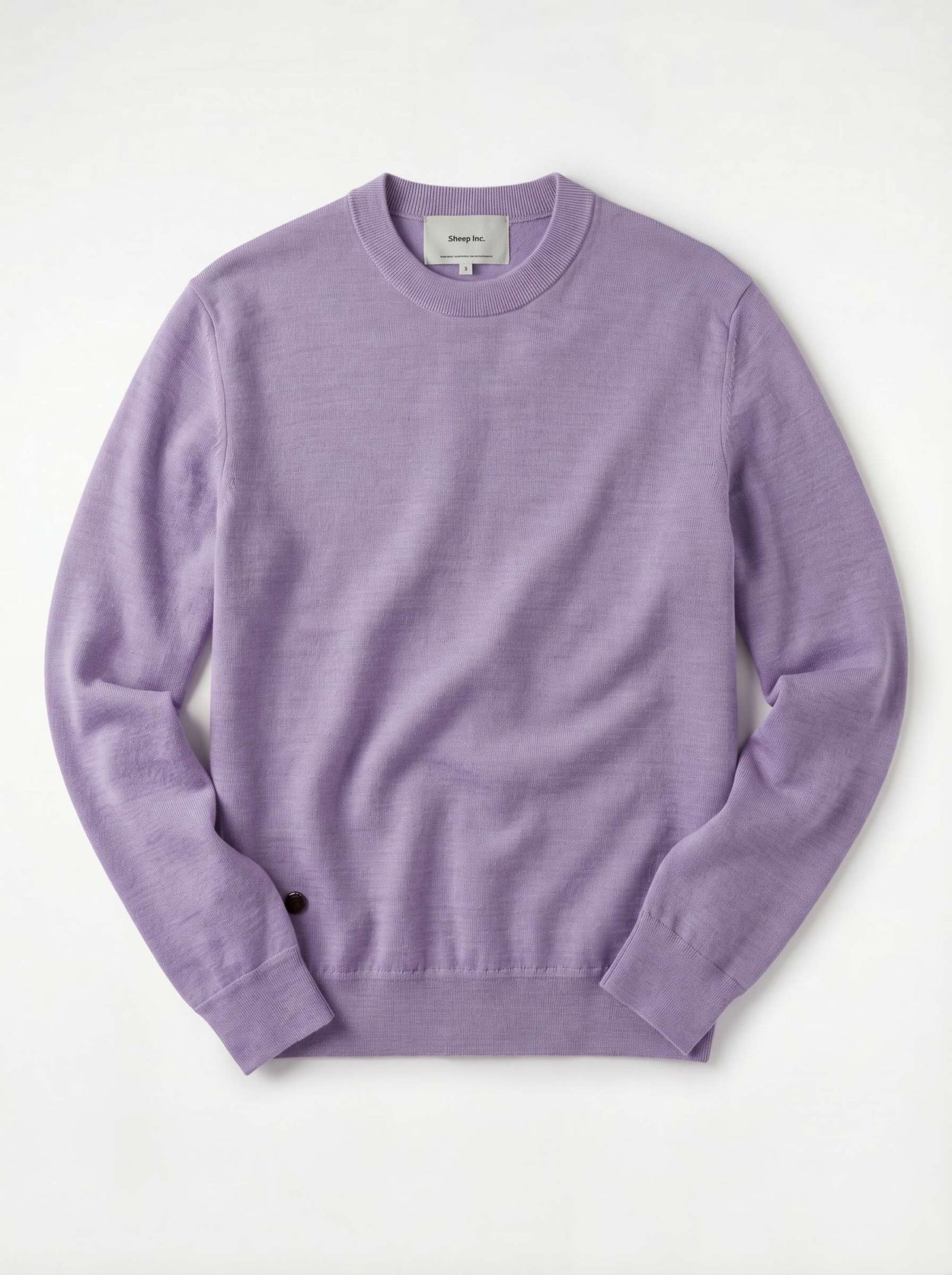 The Fine Knit Crewneck Lupin Lilac Image