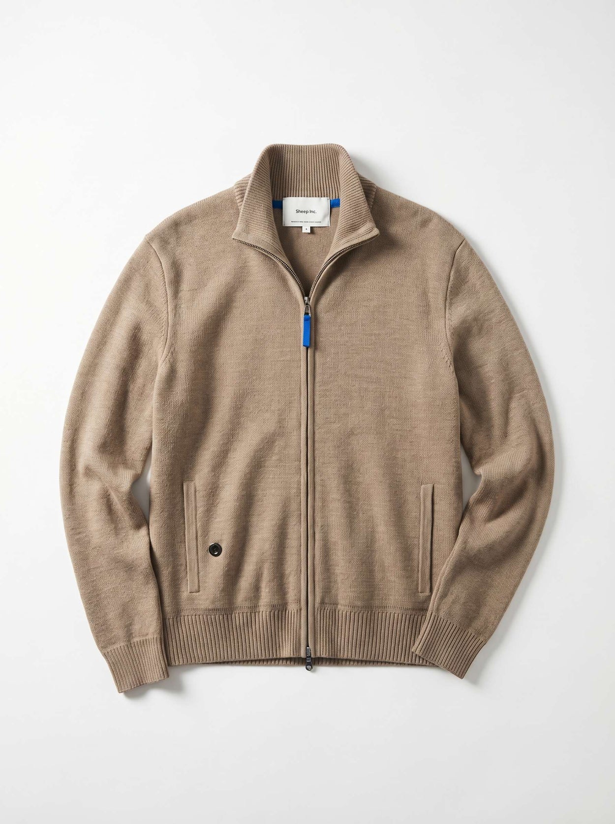 The Everyday Zip Through Fawn Brown Image