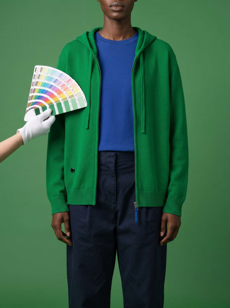 The Signature Merino Zip Hoodie