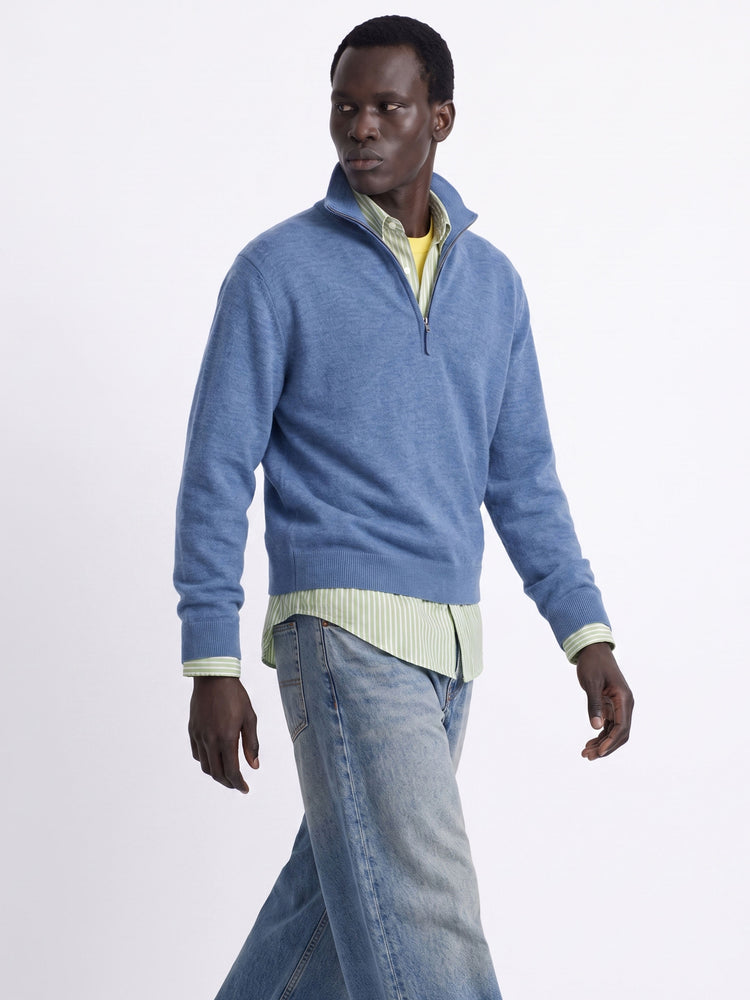 The Knitted Quarter Zip