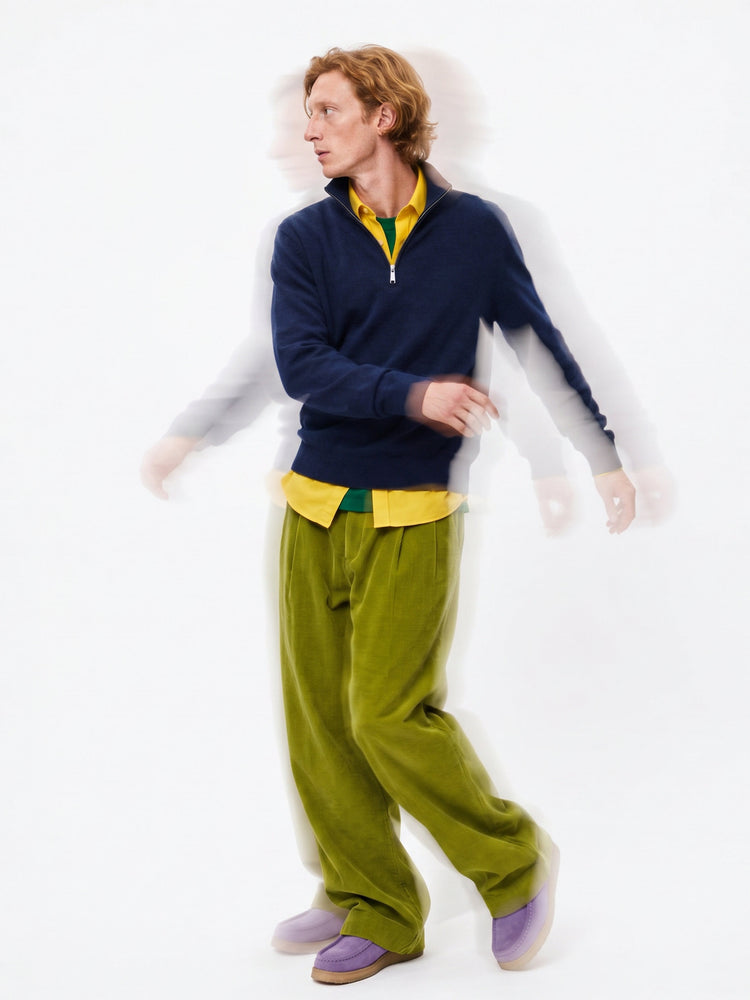 The Knitted Quarter Zip