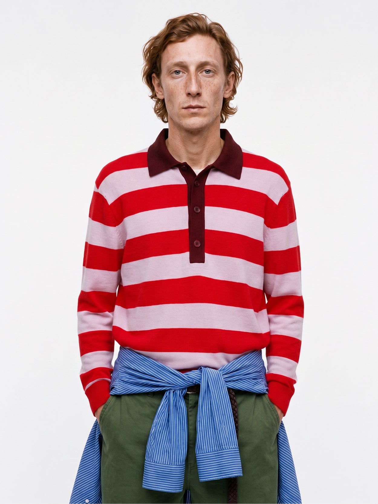 The Rugby Polo Candyfloss Pink Male Image