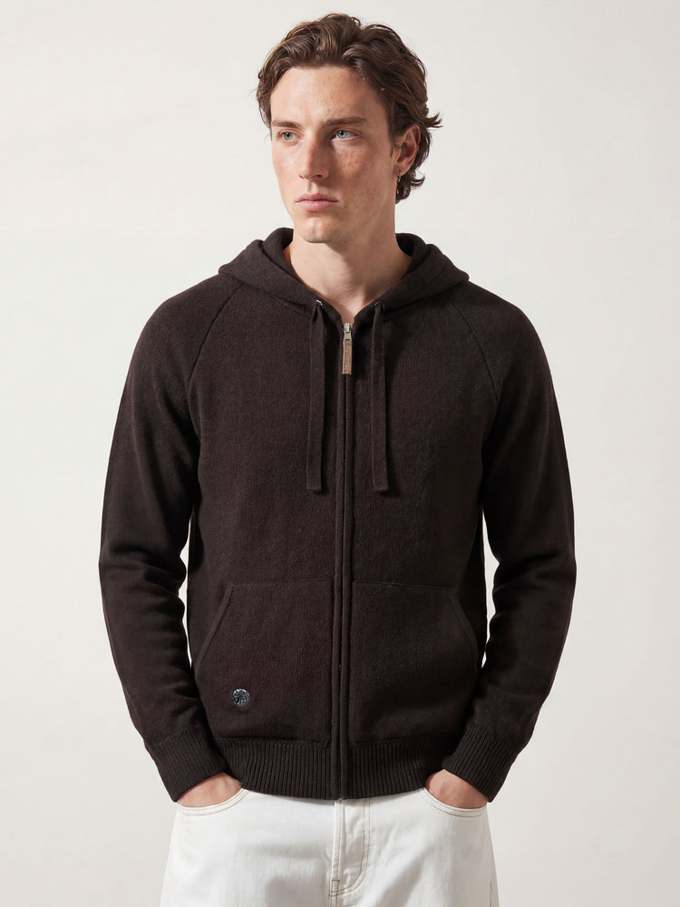 The Knitted Zip Hoodie