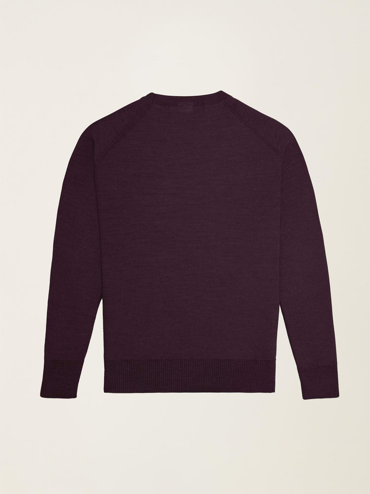 The Crewneck Light Konini Burgundy Image