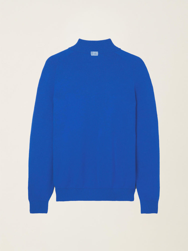 The Half Zip Cobalt Blue Image