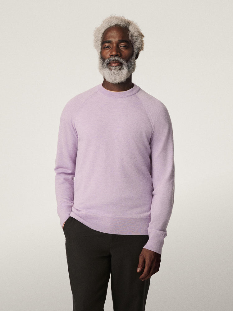 The Crewneck Light Lupin Lilac Image