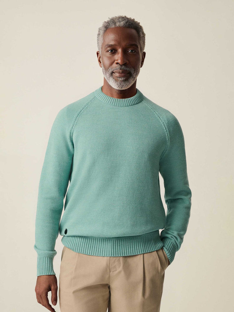 The Original Crewneck Aqua Green Image