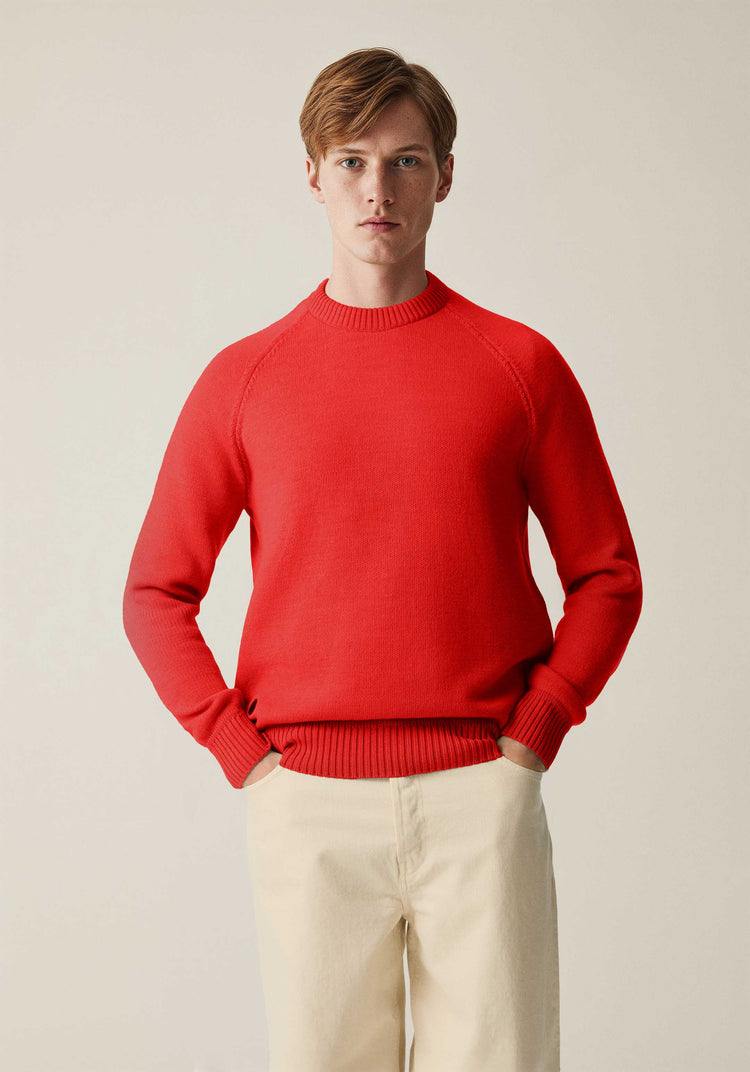 The Original Crewneck Poppy Red Image