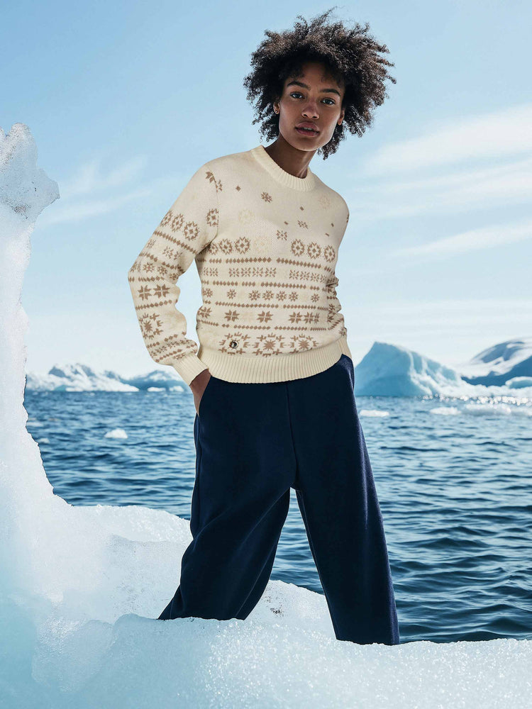 The Deconstructed Fair Isle Raw White Image