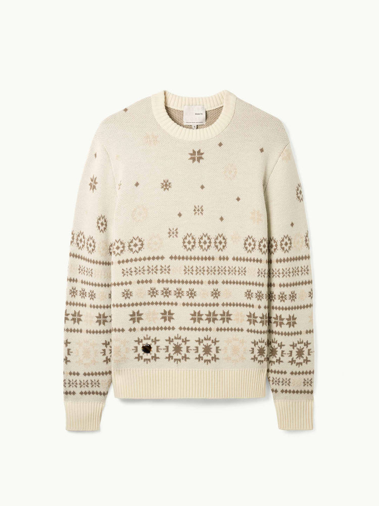 The Deconstructed Fair Isle Raw White Image