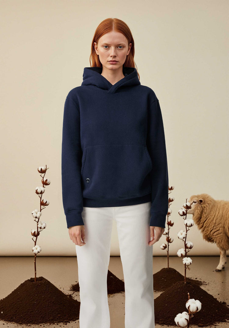 The Fibregen Hoodie Storm Blue Image