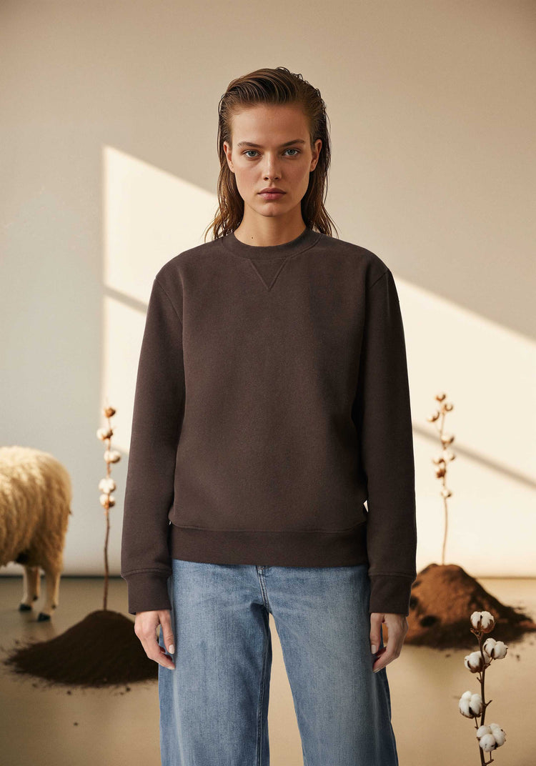 The Fibregen Sweatshirt Deep Earth Image