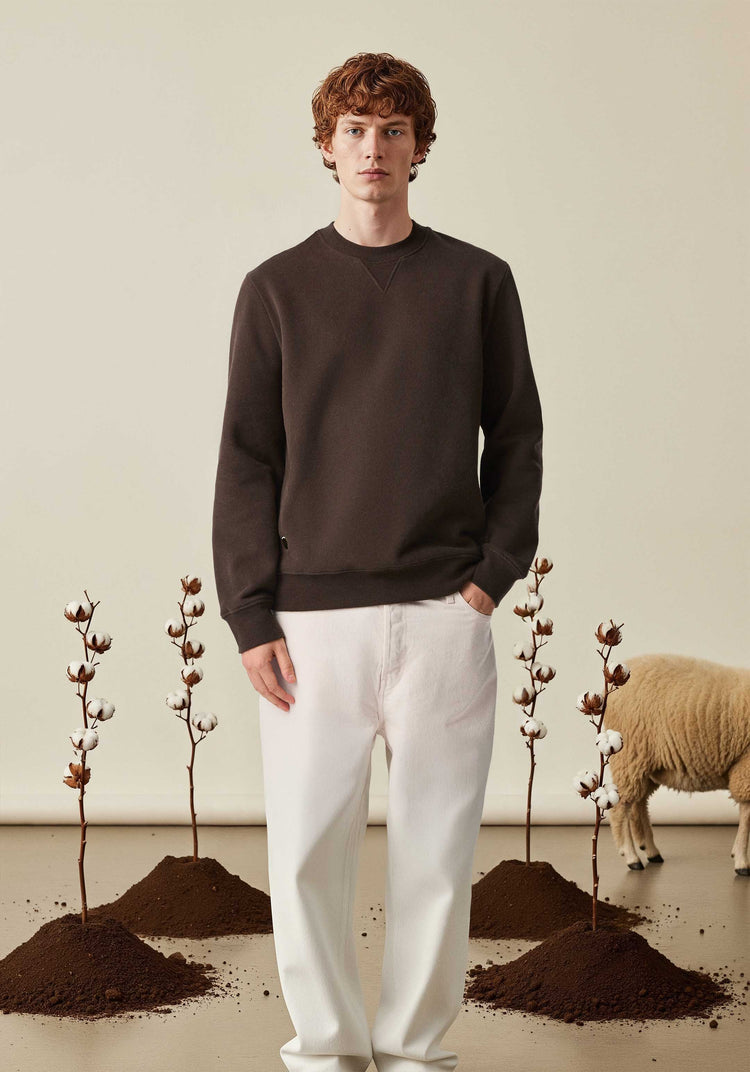 The Fibregen Sweatshirt Deep Earth Image