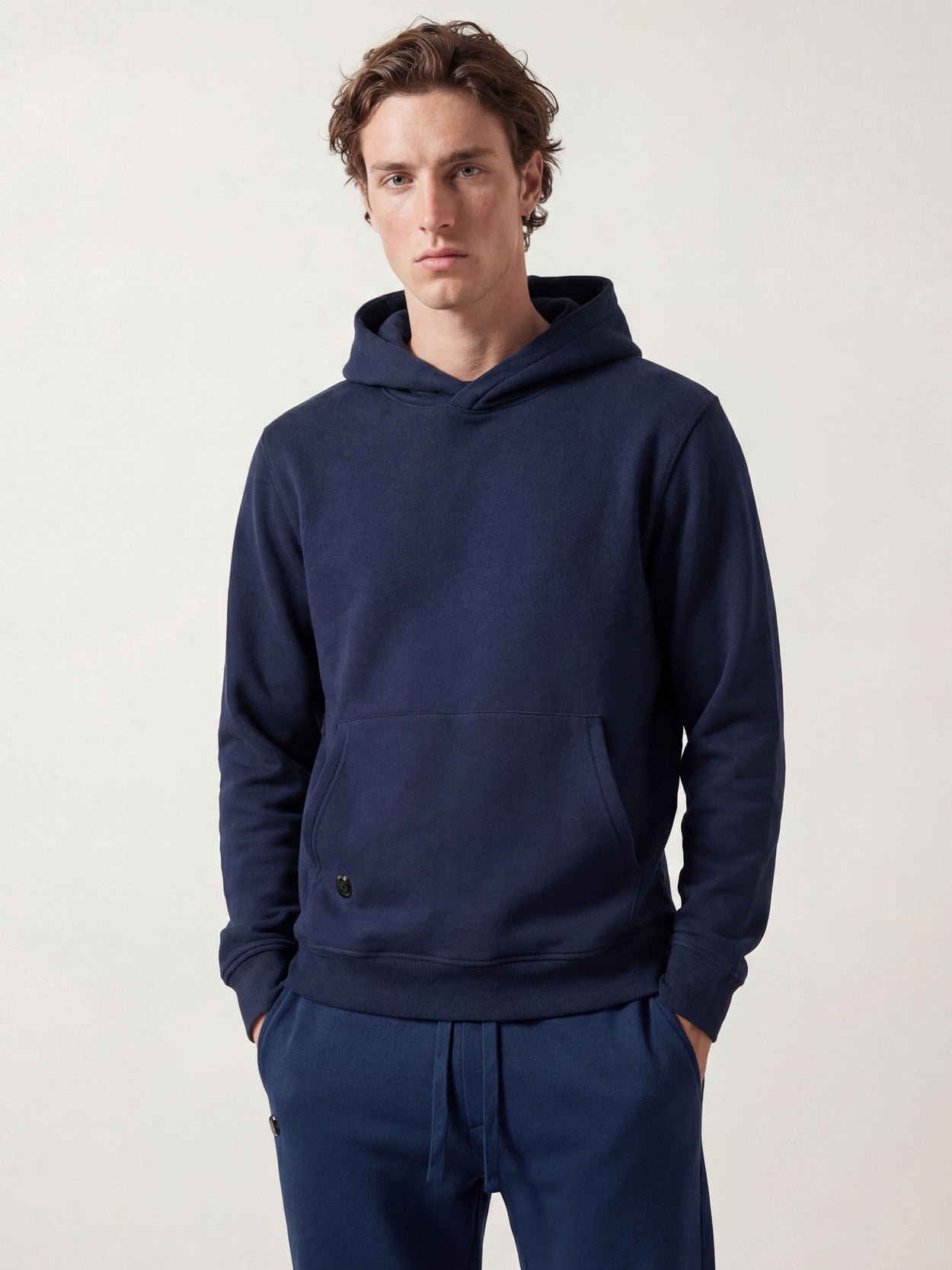 The Fibregen Hoodie Storm Blue Male Image